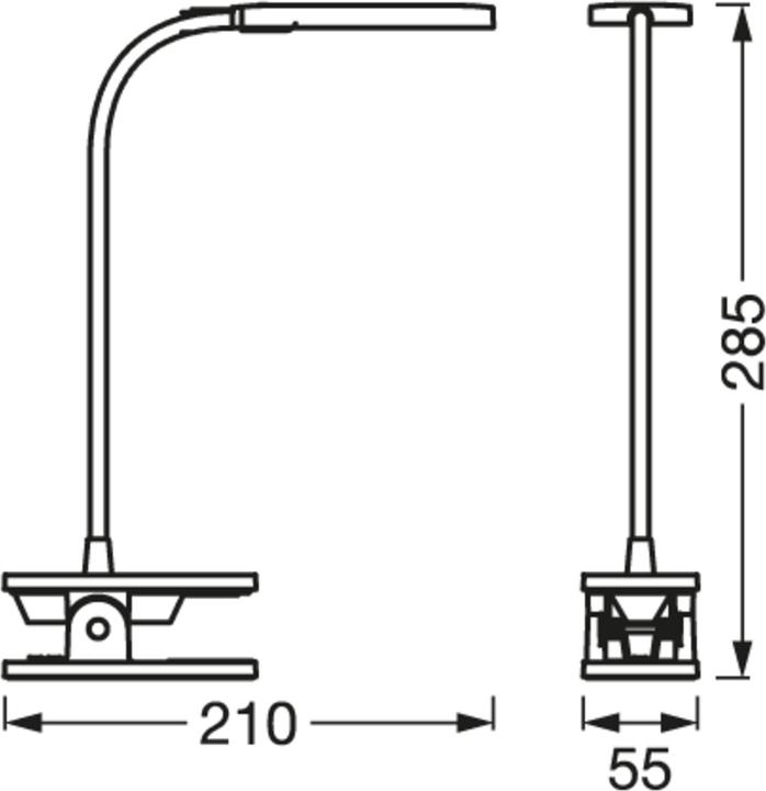 Image du produit Osram Panan Clip Square (130 lm)
