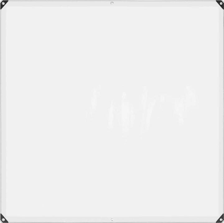 vidaXL Telone trasparente con occhielli 2x2 m telone trasparente in polietilene (200 x 200 cm)