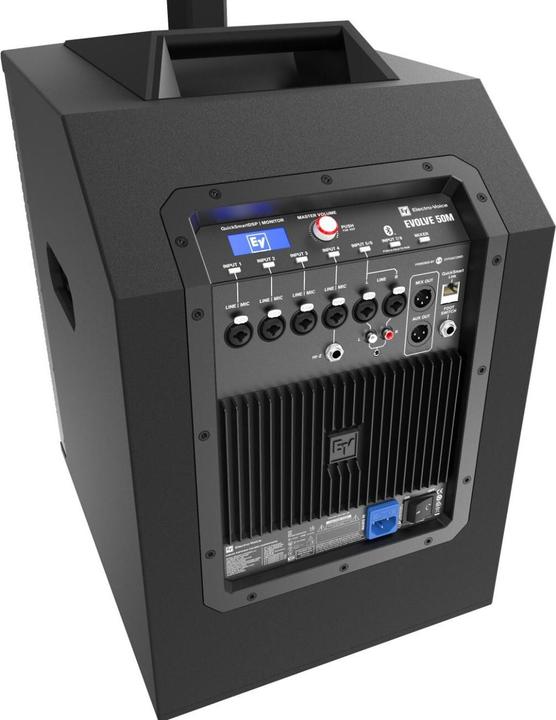 Produktbild Electro-Voice Evolve 50M Black portable speaker-zuilsysteem (Aktiv)