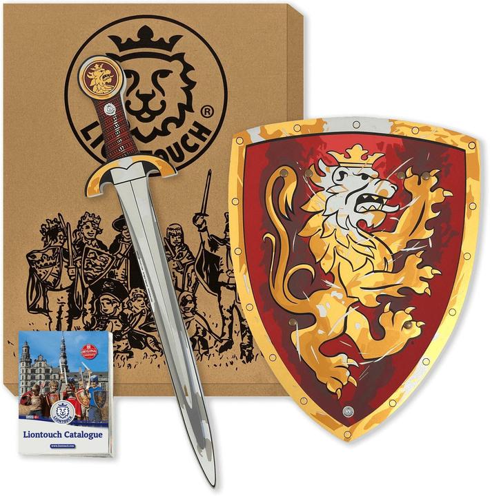 Immagine prodotto Liontouch Nobile cavaliere giocattolo con spada e scudo, rosso