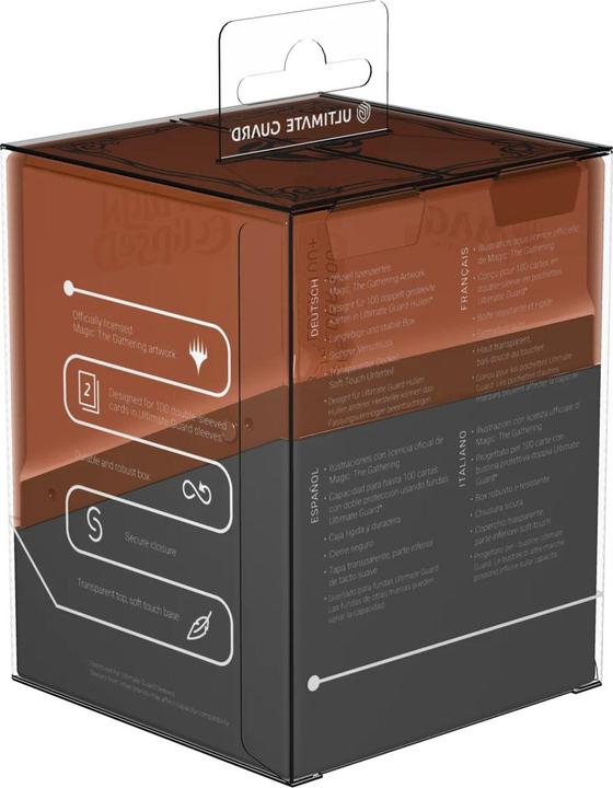 Actual product image Ultimate Guard Boulder 100+ Magic: The Gathering "Lorwyn Eclipsed" - Red/Black