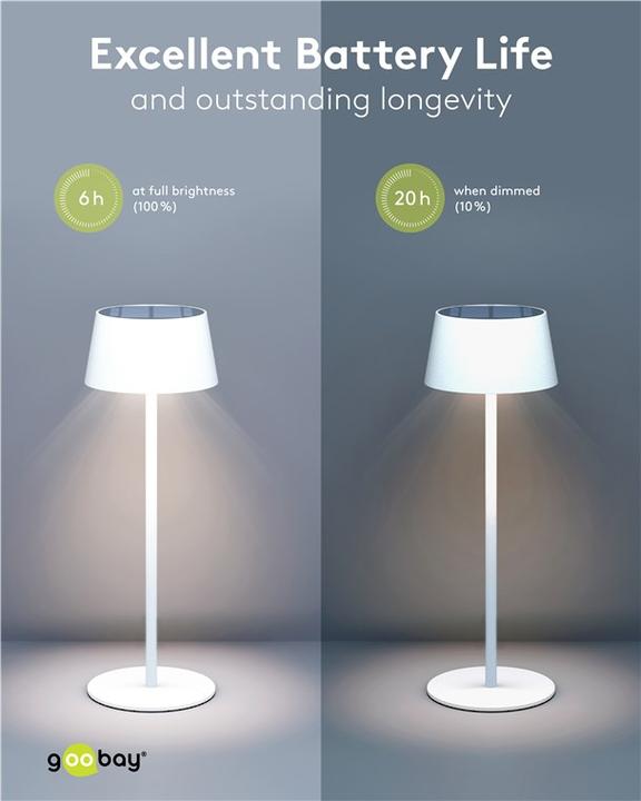 Immagine prodotto Goobay Lampada da tavolo (150 lm)