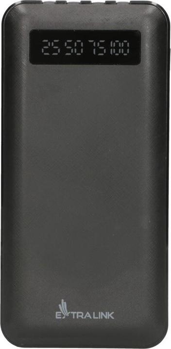 Extralink EX.19614 power bank Lithium Polymer (LiPo) Black (20000 mAh, 10 W, 74 Wh)
