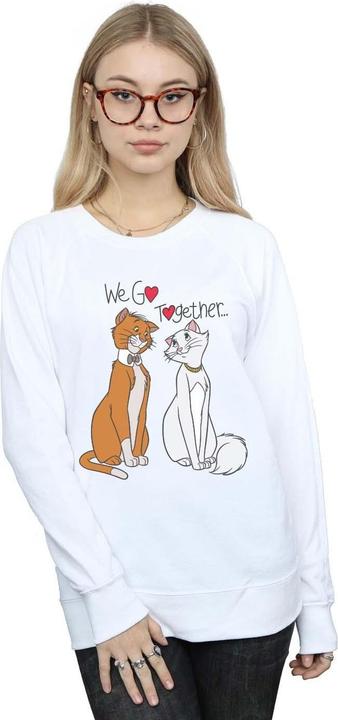 Actual product image Disney Womens/Ladies The Aristocats We Go Together Sweatshirt (M)