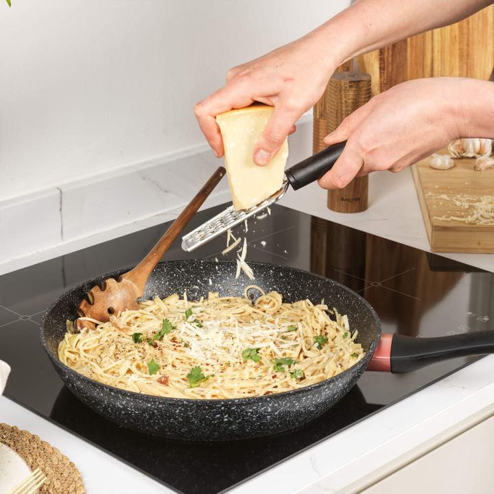 Actual product image Salter BW10695BRMFOB Megastone Thermo Collar 32cm Frying Pan (32 cm, Frying pan, Aluminium)
