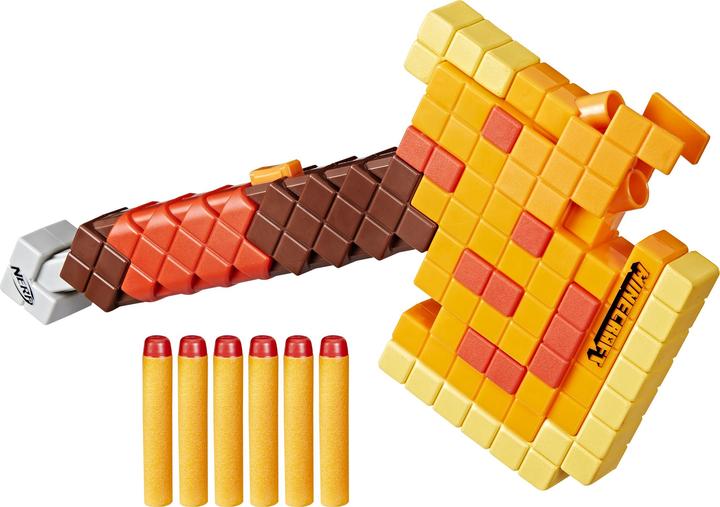 Actual product image Hasbro Nerf Minecraft Feuerschwert