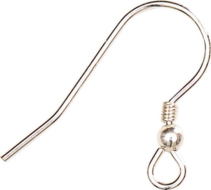 Immagine prodotto Rico Gancio per orecchio in argento 20 x 15 mm, pezzi, 925 sterling (Argento 925)