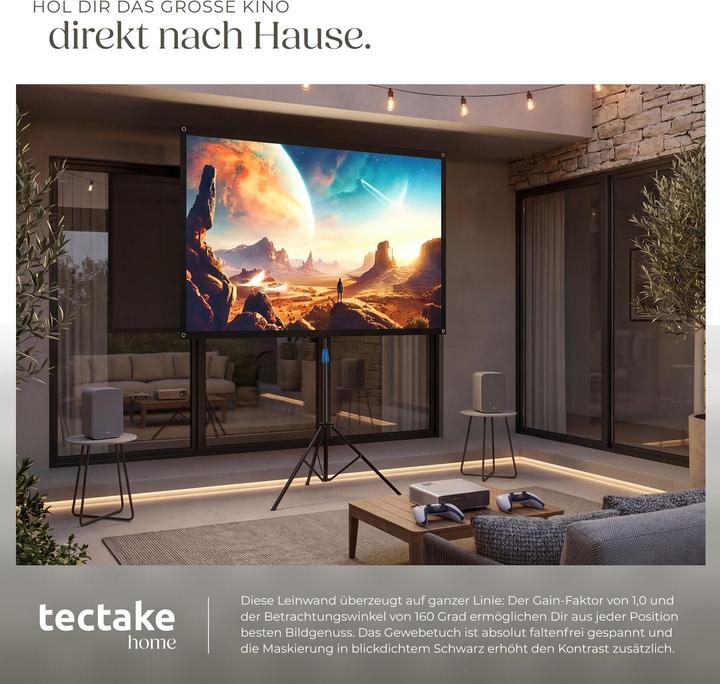 Immagine prodotto tectake Cinema (72", 16:9)
