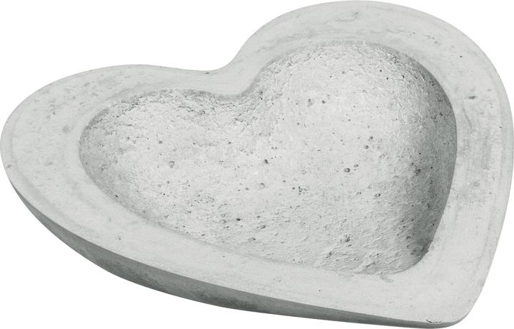 Actual product image Rayher Heart concrete shell