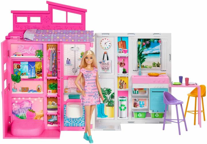 Actual product image Barbie Holiday home playset