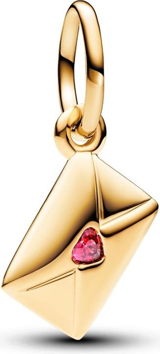 Pandora Liebesbrief (Metall gelbvergoldet)