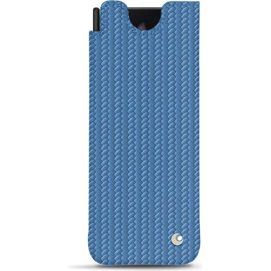 Thumbnail - Noreve Lederschutzhülle (Samsung Galaxy Z Fold4), Smartphone Hülle, Blau