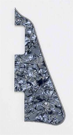 Produktbild AllParts AP PG 0800-053 LP Pickguard black pearl (Instrumenten Ersatzteile)