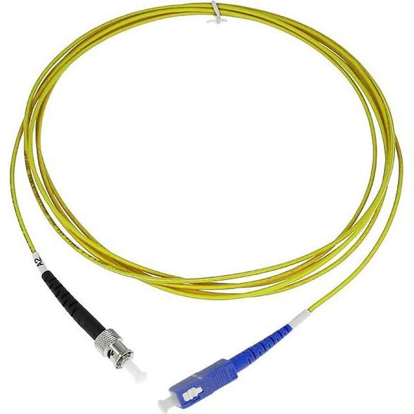 BlueOptics Simplex LWL Patchkabel SC-UPC/ST-PC Singlemode 50 Meter (50 m), Netzwerkkabel