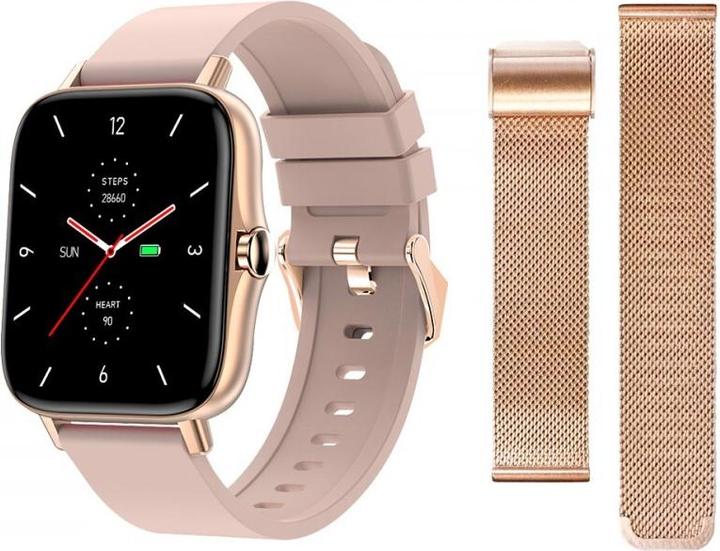 Productafbeelding Maxcom Smartwatch Fit FW55 Aurum Pro Beżowy (FW55GOLD) (38 mm)