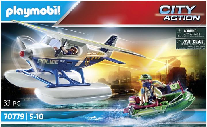 Image du produit Playmobil Avion de la police : poursuite de contrebandiers (70779, Playmobil City Action)