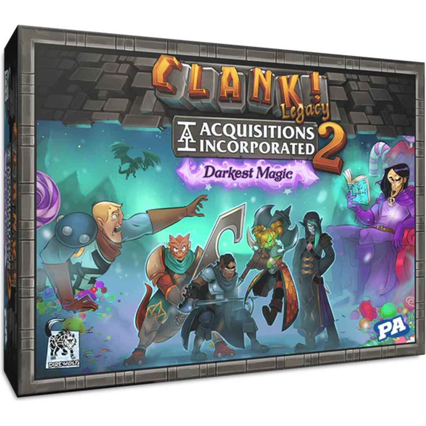Asmodée Clank Legacy 2 Acquisitions Incorporated Darkest Magic (Inglese)