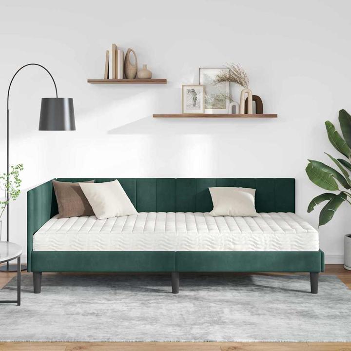 Actual product image vidaXL Eckbettgestell (90 x 190 cm)