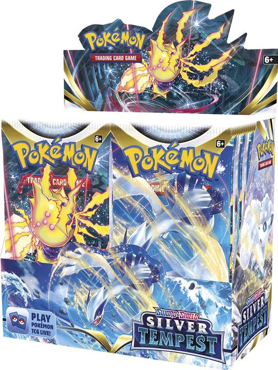 Actual product image Pokémon Silver Tempest (English, Booster Pack)