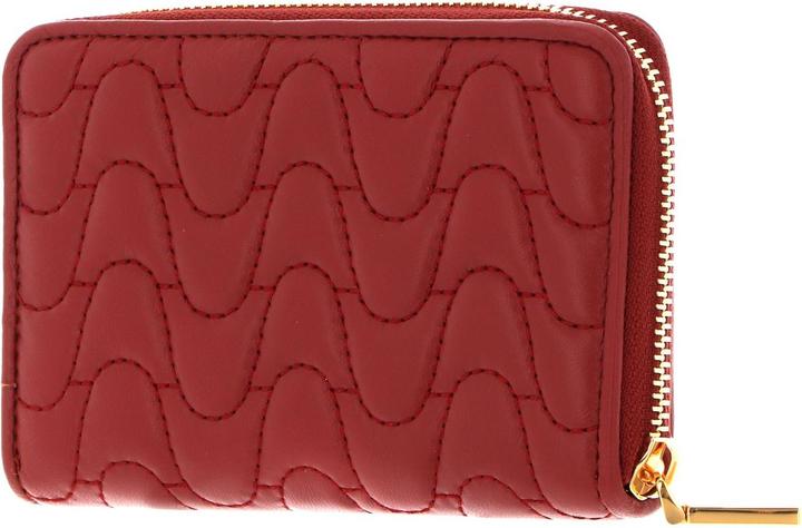 Actual product image Coccinelle Clivia Matelasse Zip Around Wallet