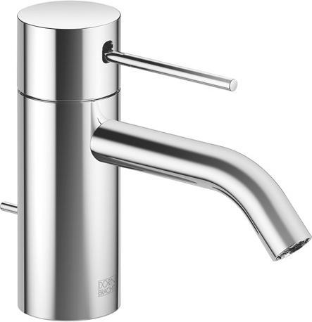 Image du produit Dornbracht META SLIM Mélangeur lavabo monocommande avec vidage automatique, saillie 125 mm