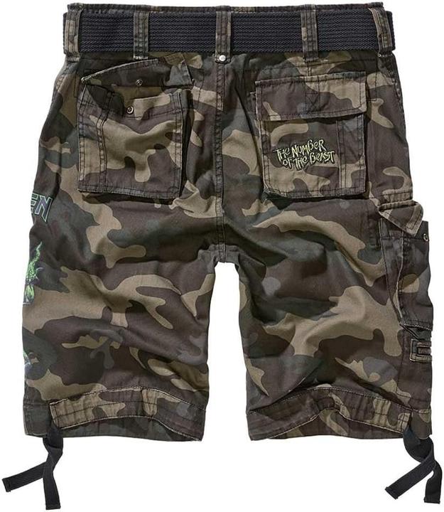Actual product image Brandit Iron Maiden Savage Shorts The Number of The Beast - 188301 (M)