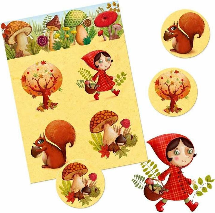 Actual product image Djeco Educational game Lotto 4 seasons (mult) (Multilingual)