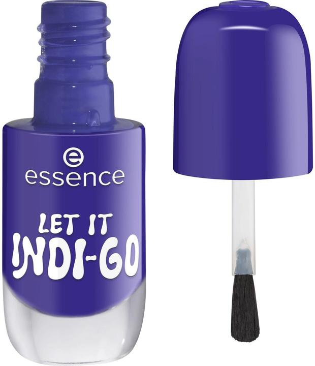 Produktbild essence Gel Nail Polish 35 LET IT INDI-GO (35 LET IT INDI-GO, Violett, Gel-Effekt Nagellack)