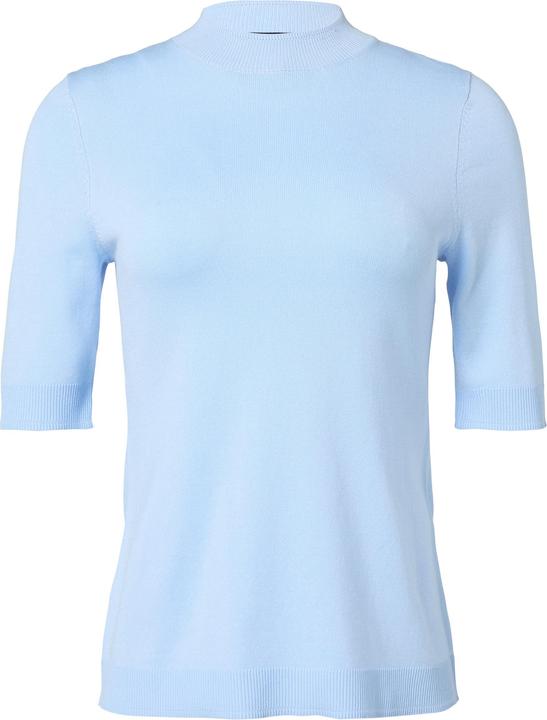 Actual product image Comma Strickpullover Schmaler Feinstrick-Pullover mit Ripp-Detail (32)