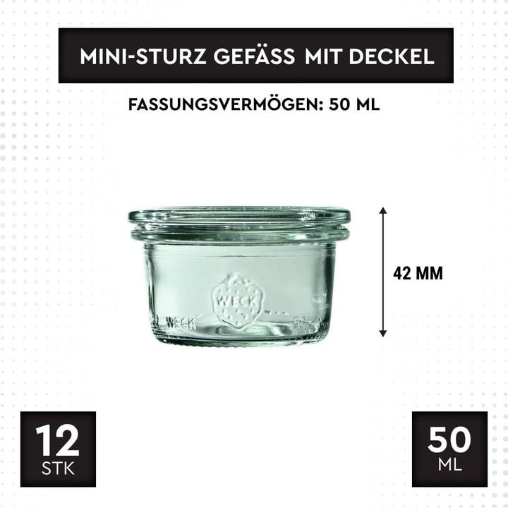 Produktbild Weck Mini-Sturzglas (1 Stk., 0.05 l)