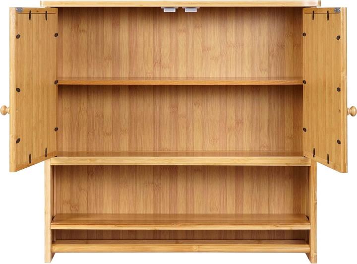 Immagine prodotto Mendler Specchiera HWC-B18, bambù 62x66x15cm (62 x 66 x 15 cm)