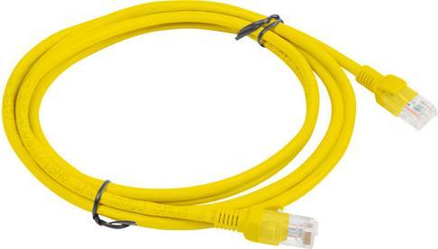Actual product image Lanberg Latiguillo Cat.6 Utp 2m Amarillo (U/UTP, CAT6, 2 m)