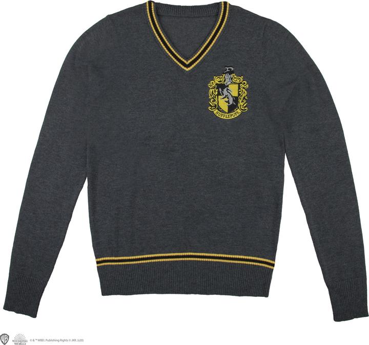 Produktbild Hufflepuff - Grey Knitted Sweater - X-Small (XS)