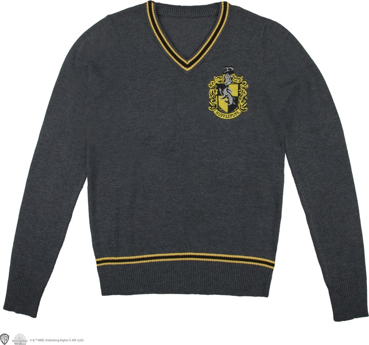 Image du produit Hufflepuff - Sweat gris tricoté - X-Small (XS)