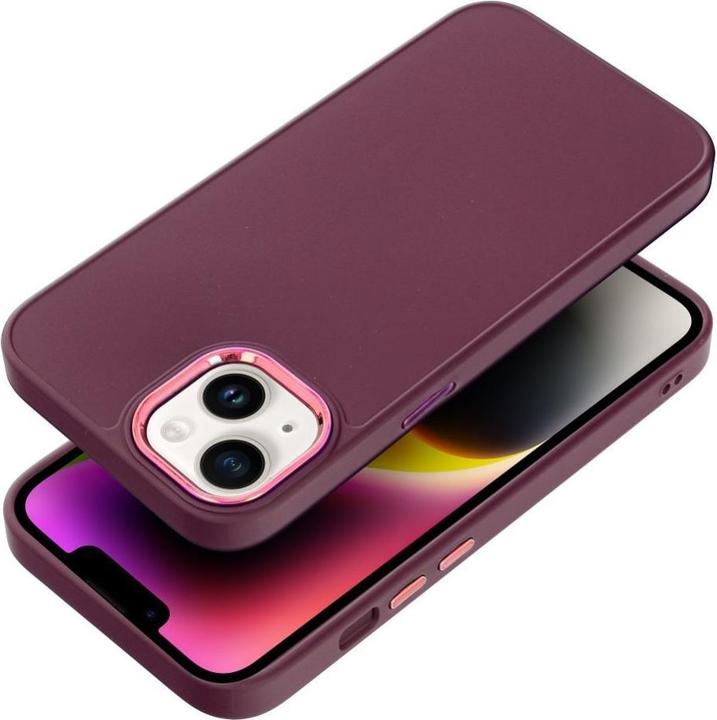 Produktbild OEM Back panel cover FRAME Case for IPHONE 13 purple (Apple iPhone 13)
