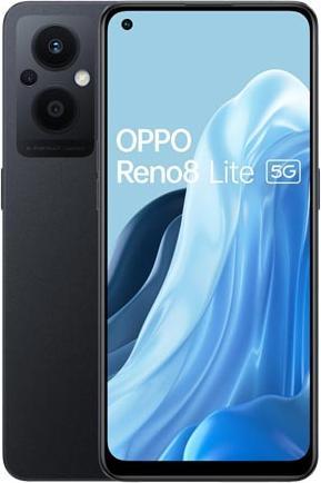 Produktbild OPPO Reno 8 (256 GB, Shimmer Black, 6.43", Dual SIM, 5G)