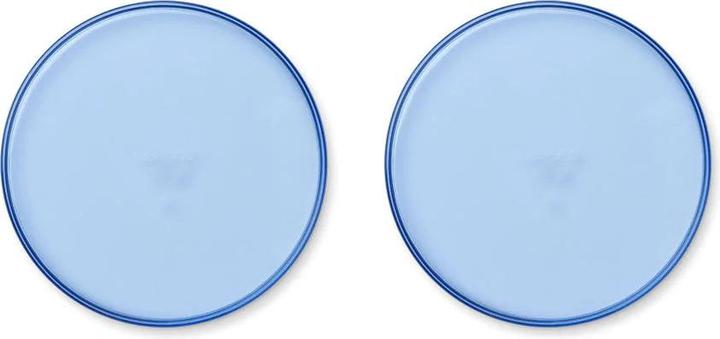 Actual product image Liewood Uma Plate Set Surf Blue