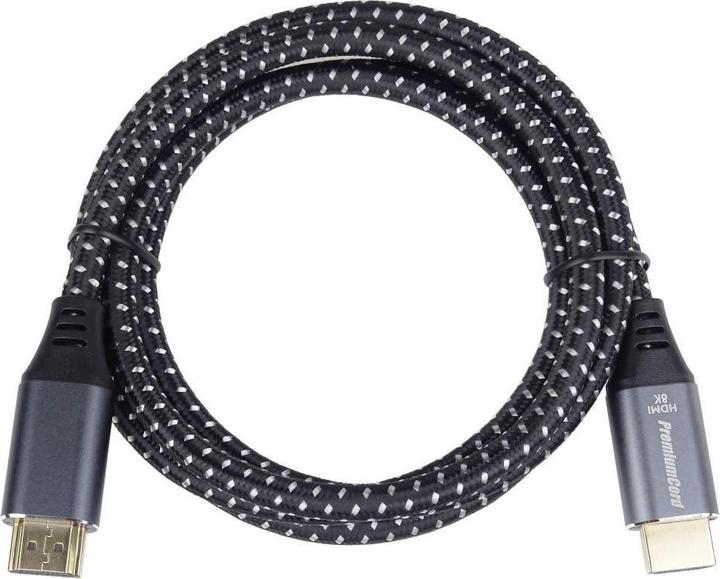 Actual product image PremiumCord ULTRA HDMI 2.1 High Speed + Ethernet cable 8K@,zlacenÃ© (1 m)