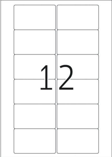 Produktbild HERMA Video Etiketten A4