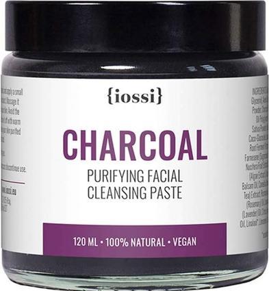 Image du produit Iossi Carbon Cleansing Paste For Face Wash With Activated Charcoal. Algues Et Thé Vert 120Ml (Crème nettoyante, 120 ml)