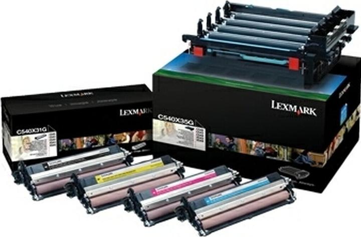 Actual product image Lexmark C540x74g (M, C, Y, FC)