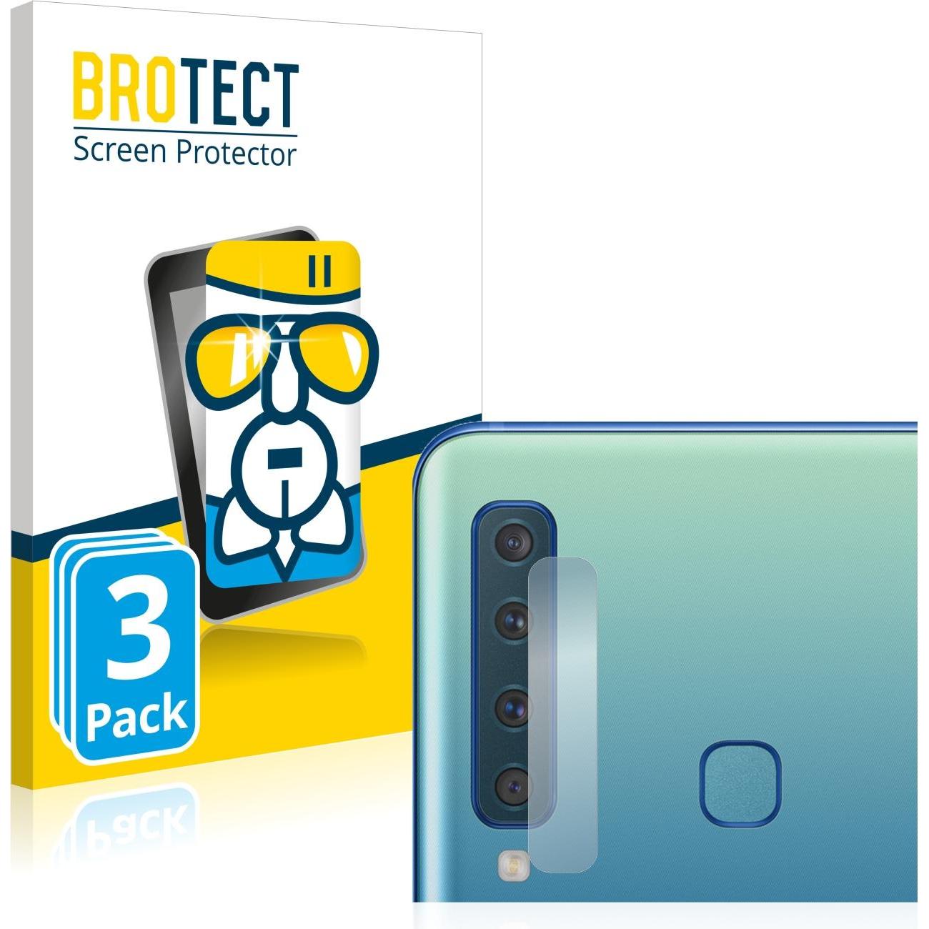 BROTECT AirGlass Panzerglasfolie (3 Stück, Samsung Galaxy A9 (2018)), Smartphone Schutzfolie, Transparent