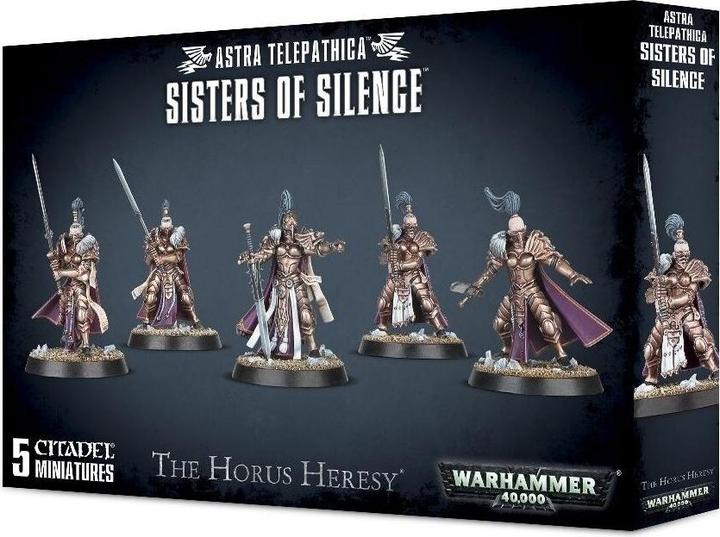 Actual product image Games Workshop Warhammer 40,000 - Adeptus Custodes Sisters of Silence (Plastic)