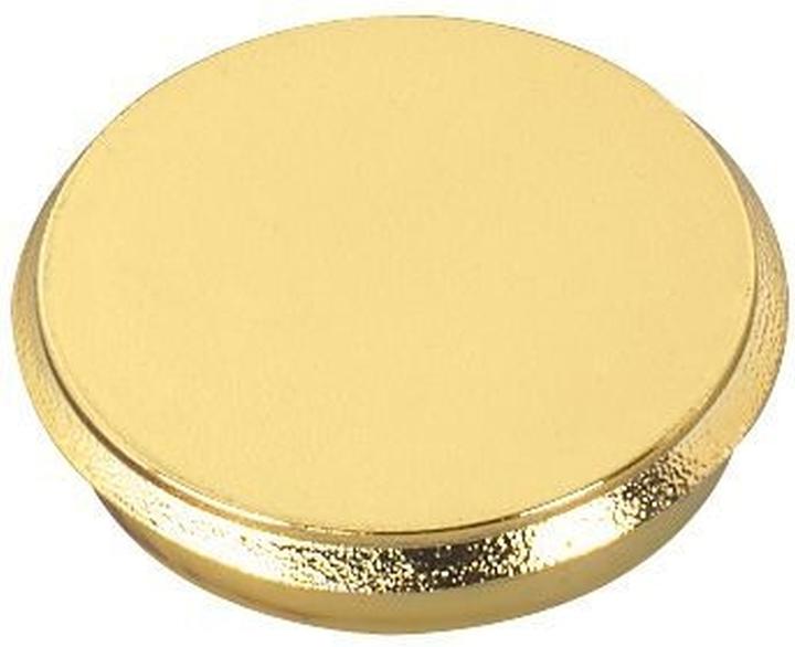 Produktbild Alco Haftmagnet Metall Kunststoff 32mm TG 800 g gold VE=4 Stück (4 x)