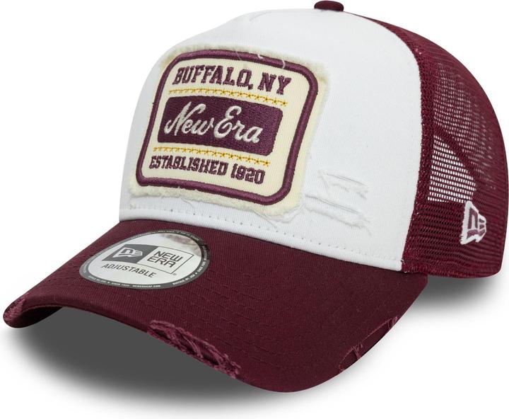 Produktbild New Era Distress Vintage Mesh Trucker Cap - BRAND PATCH
