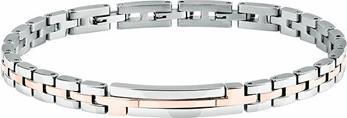 Trussardi - Luxury steel bicolor bracelet T-Steel TJAXV02