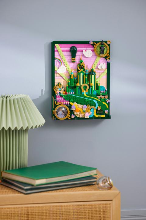 Immagine prodotto LEGO Emerald City Wandkunst (75685, LEGO Wicked)