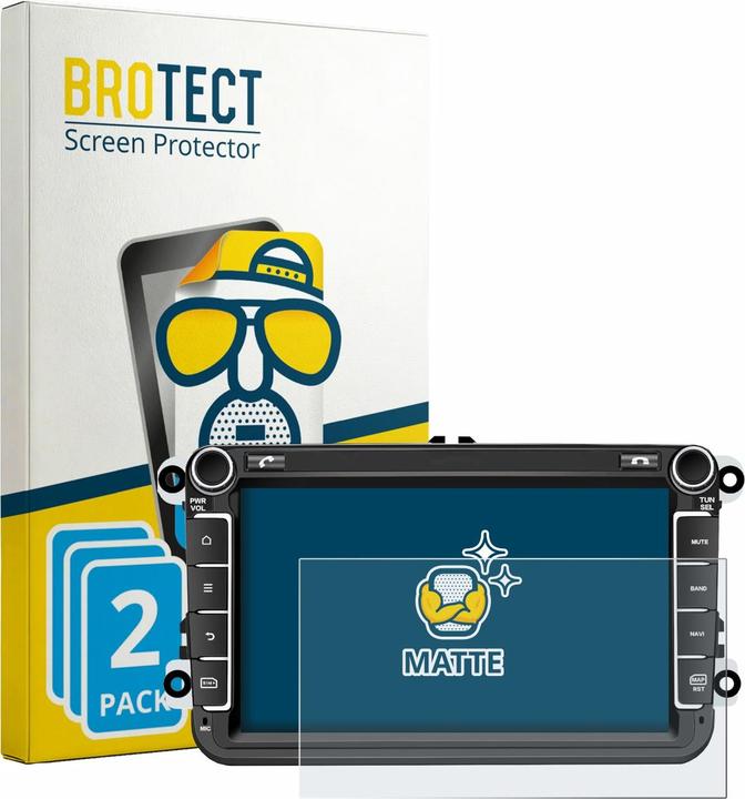 Produktbild BROTECT Entspiegelungsfolie für M.I.C. AV8V7-Ultra Displayschutz Displayschutzfolie Folie Matt