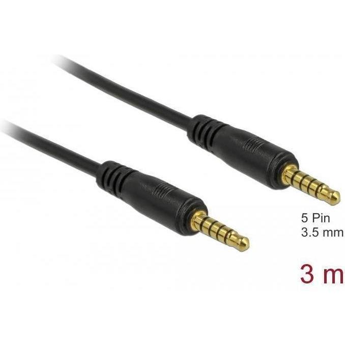 Delock 85698 Audio-Kabel (3 m), Audio Kabel