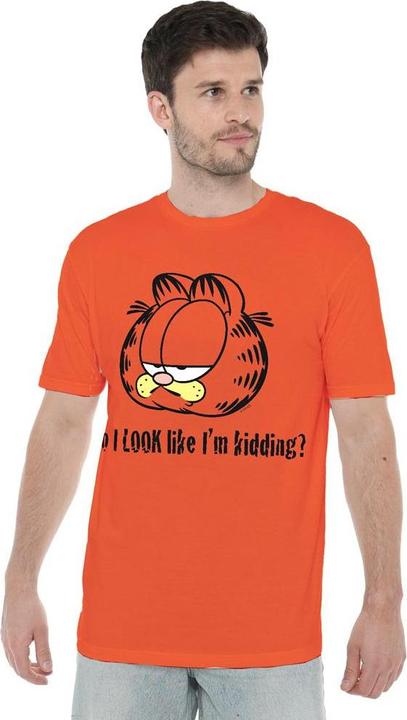 Actual product image Garfield Mens Do I Look Like I'm Kidding T-Shirt (4XL)